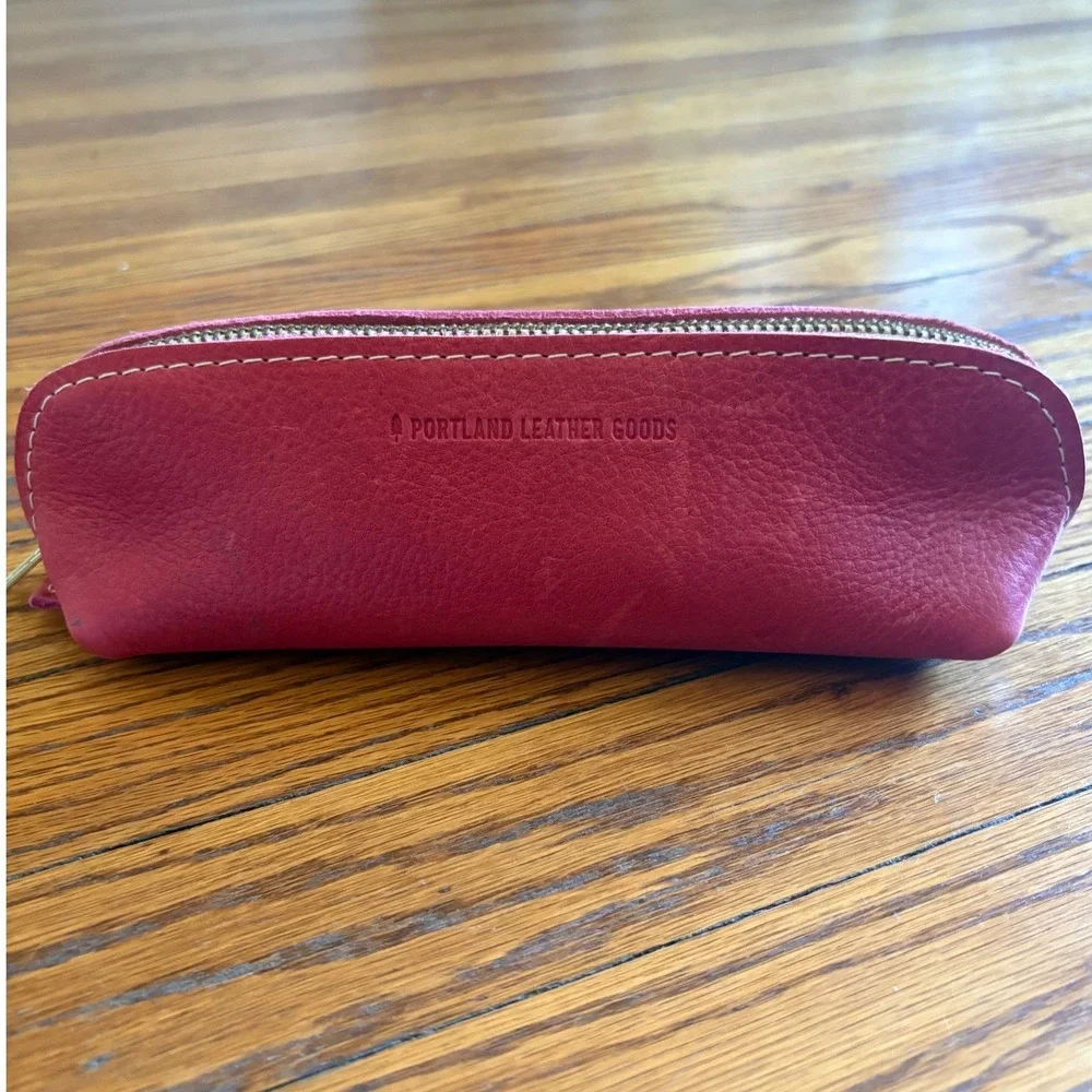 Portland Leather Sidekick Pouch Pink Big Size